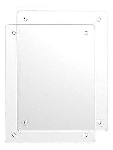 Marco De Flores Presionado Clear Frame Acrylic Frame