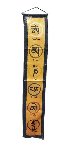 Banderín Om Buda 7 Chakras En Mundo Hindú
