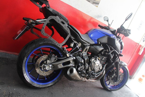 Imagem 3 de 11 de Yamaha Mt07 Mt 07 Mt-07 Abs 689 2020 Azul