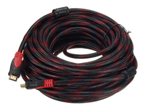 Cable Hdmi De 25 Metros Con Filtros Y Cubierta De Nylon