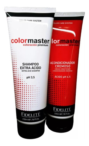 Combo Shampoo Y Acondicionador Ácido X230ml - Fidelité
