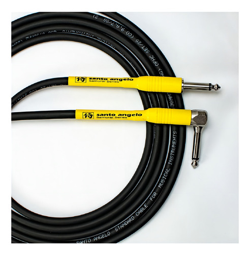 Cable P10 X P10 L - Santo Angelo Samurai 3m - Guitarra y guitarra