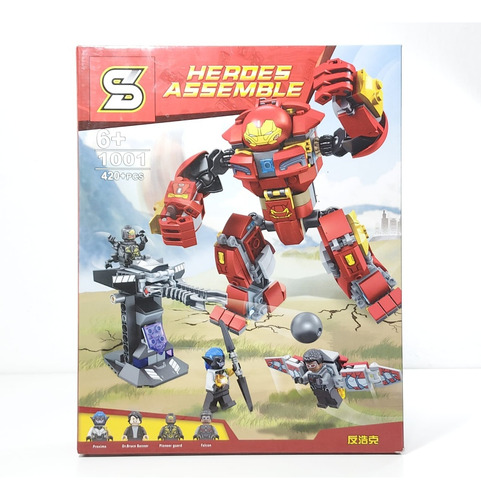 Iron Man Hulkbuster  Bloques Para Armar