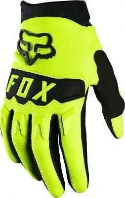Force x72 bicicleta guantes largos dedos amarillo flúor