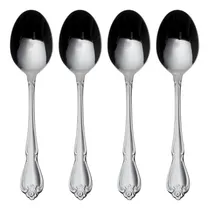 Comprar Juego De 4 Cucharas Oneida True Rose Para Uso Diario