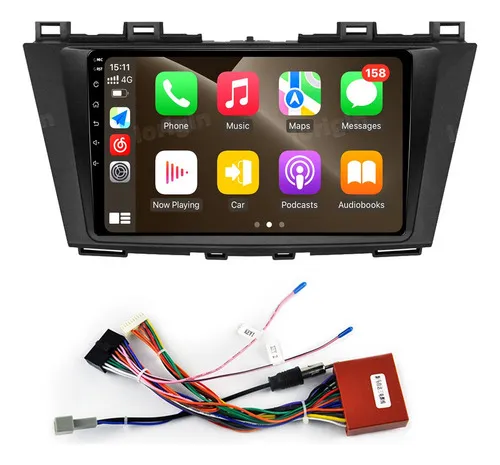Carplay Gps C/cámara Estéreo 2+32g Para Mazda 3 2010-2013