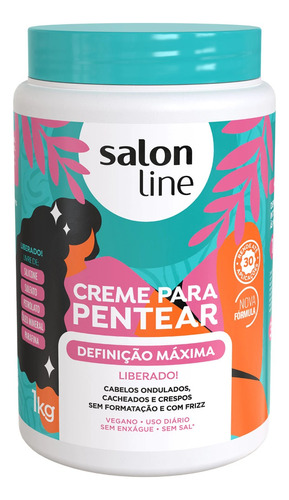 Crema Peinar Maxima Definicion Salon Line Curly Girl