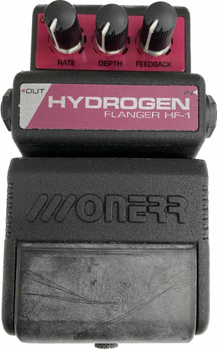 Pedal Guitarra Onerr Hydrogen Flanger Raridade Novo