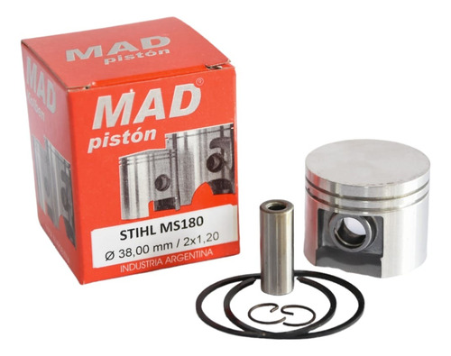 Piston Stihl Ms180 Kit Para Motosierra