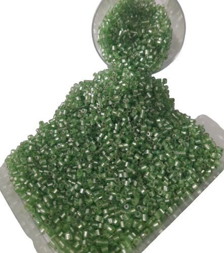 Vidrilho Jablonex / Preciosa 500grs Verde Espelhado Missanga