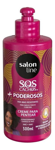 Creme Pentear Salon Line Sos Cachos + Poderosos 300ml