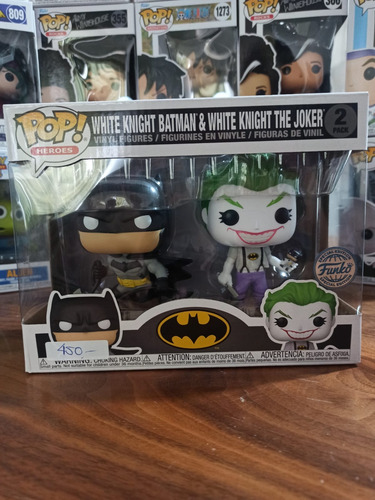 Funko Pop White Knight Batman & White Knight The Joker (Usado)
