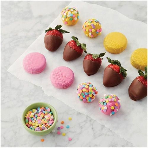 Imagen 6 de 8 de Kit X3 Herramientas Para Bañar Bombones Chocolate Wilton
