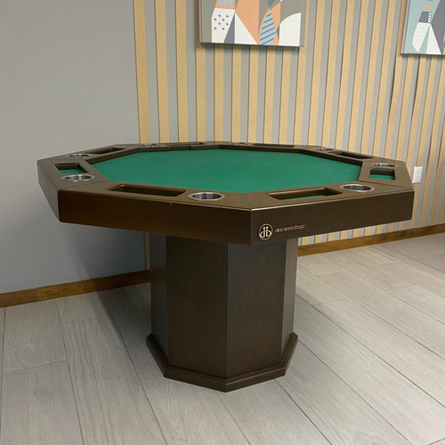 Mesa De Juego De Poker Octagonal - Diversiones Bago