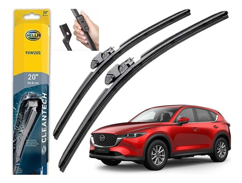 Plumillas Limpiaparabrisas Hella Mazda Cx 5 2018-2025