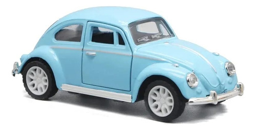 Volkswagen Vochito Escala 1:36 Azul Deportivo