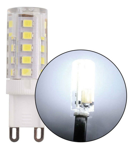 Lámpara Led G9, Bombilla Halógena, Luz Blanca Cálida Fría, S