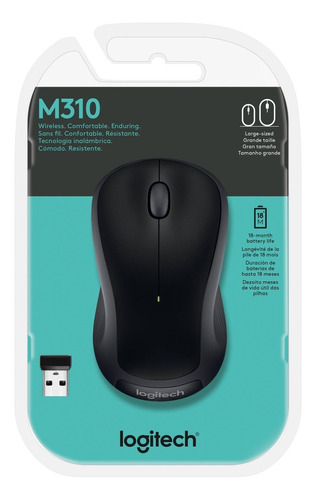 Logitech M310 Mouse Inalámbrico Nuevo Y Sellado 