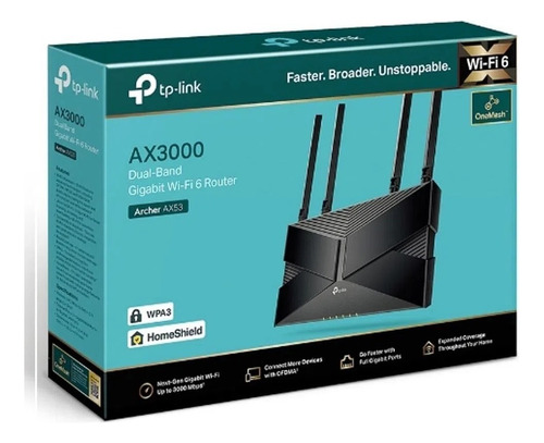 Router Tp-link Access Point Mesh Ax53 Gigabit Wi-fi 6 Ax3000 (Usado)