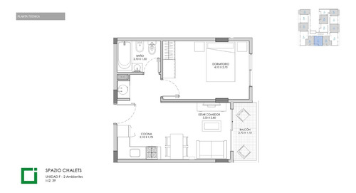 Departamento 2 Ambientes En Venta Martín Coronado