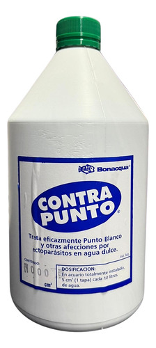 Contra Punto Bonacqua 1l Parásitos Punto Blanco Peces