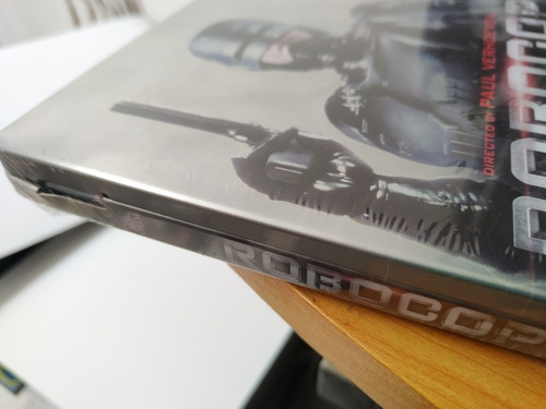 Imagen 5 de 5 de Robocop Blu-ray Steelbook Metalpak Unrated Director's Cut