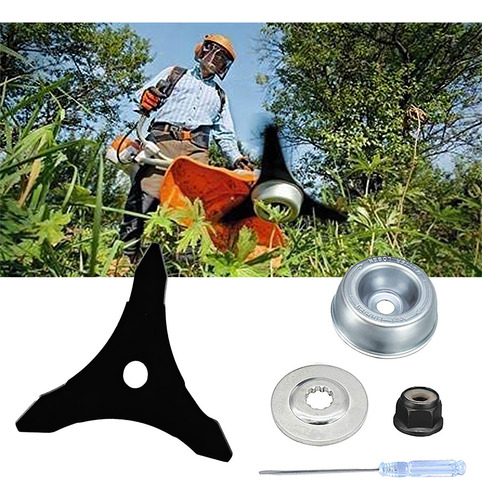 Juego De 5 Cuchillas Para Desbrozadora Stihl Fs130r Fs120