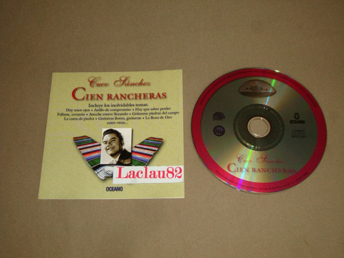 Cuco Sanchez Cien Rancheras 2001 Emmi Cd