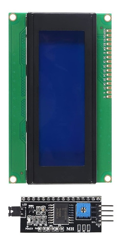 Display Pantalla Lcd 20x4 Arduinoo E Interfaz Adaptador I2c