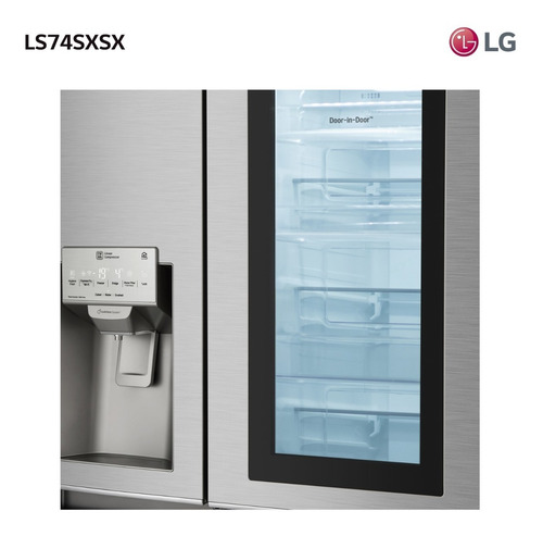 Refrigerador Instaview 689l Ls74sxsx LG - Garantía Oficial