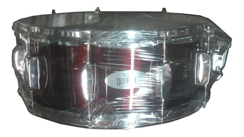 Tarola California14 Casco Triple.aro Metal/plat/azul/guinda