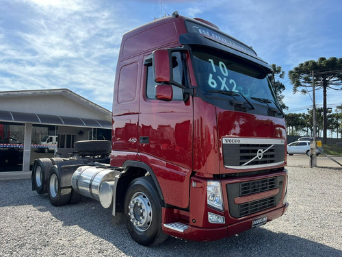 Volvo Fh 440 Cab. Globetrotter  Vermelho 6x2 Ano 2009/2010