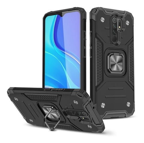 Funda Xiaomi Redmi 9 / Redmi 9 Prime + Cristal Templado 9d