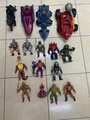 He Man Motu 80 S Vintage Figuras Y Vehículos. (Usado)