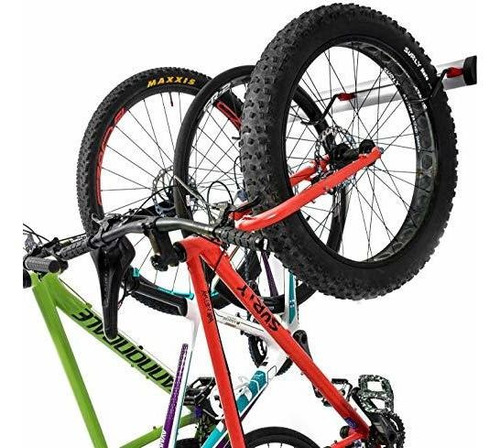 Pro Bike Tool Bike Wall Rack - 3 Or 6 Bikes Versions - Adjus