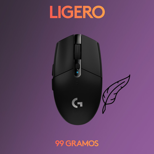 Mouse Gamer Inalámbrico Logitech G305 / 12000dpi - Negro
