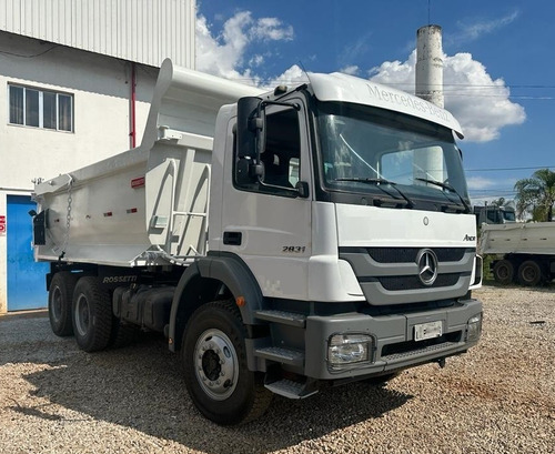   Mercedes-benz Axor 2831 6x4 Ano 2012/2012 Caçamba 