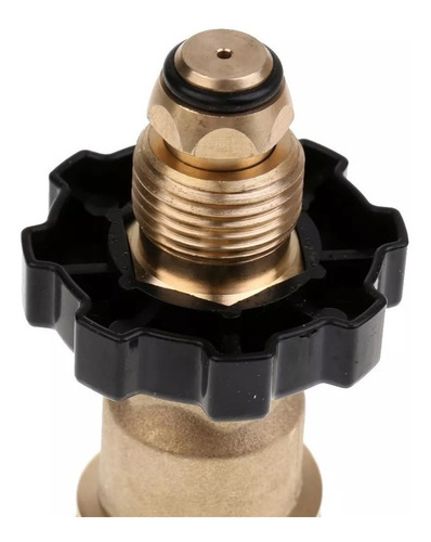 Imagen 3 de 7 de Adaptador Pol Con Perilla Para Tanque De Gas Y Manguera Qcc1