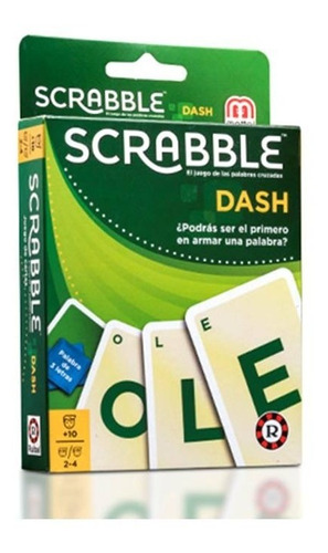 Scrabble Dash Juego Cartas Ruibal Naipes Mattel Original
