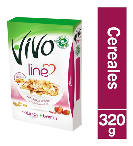 Vivo Cereal Line Berries 320 Gr