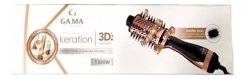 Cepillo Secador Alisador Gama Keration Brush 3D 1300w