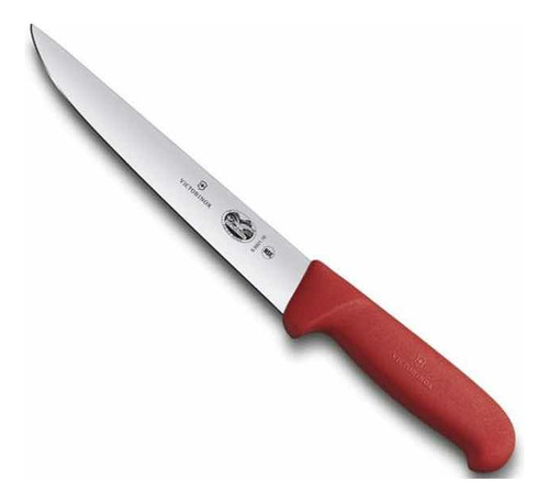 Cuchillo Deshuesador Victorinox® Línea Fibrox, 18cm Color Rojo
