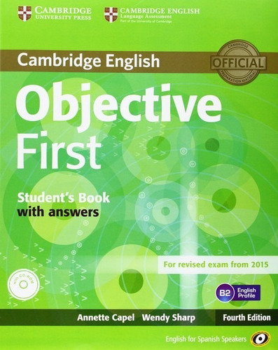 Libro Objective First Certificate Self-study - Vv.aa.