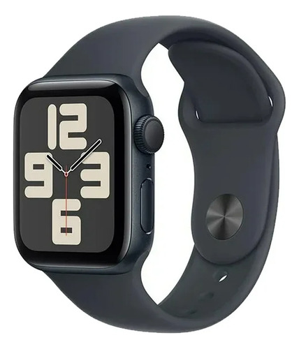Apple Watch Se Gps 2nd Gen Medianoche 40 Mm Correa Deportiva Color Medianoche