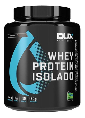 Whey Protein Isolado - 450g Chocolate - Dux Nutrition
