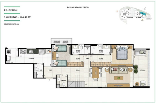 Imagem 16 de 30 de Apartamento - Ap00148 - 68822156