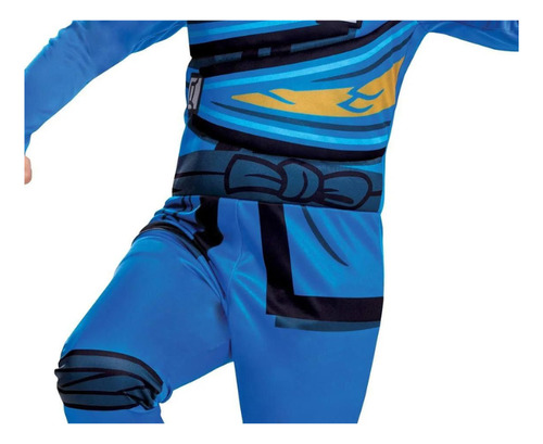Disfraz Ninja Lego Ninjago Modelo Jay Original
