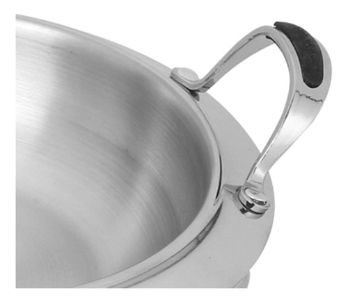 Plato De Frotamiento, Olla Caliente Espesa, Calentador Plata