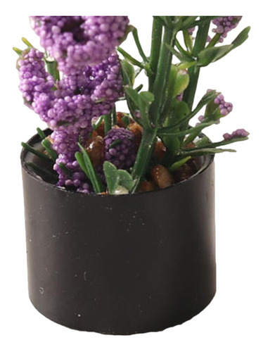 Aplicável A 1/12 Adorno De Bonsái De Flores En Miniatura
