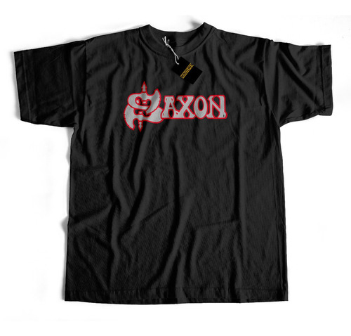 Remera Logo De Saxon